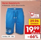 Herren Sweatshorts im Angebot bei Netto Marken-Discount in Nürtingen Herren Sweatshorts Angebote bei Netto Marken-Discount Nürtingen für 19,99 €