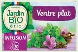 Infusion bio ventre plat - Jardin Bio en promo chez Intermarché Infusion bio ventre plat - Jardin Bio dans le catalogue Intermarché