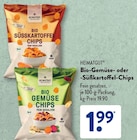 Bio-Gemüse- oder -Süßkartoffel-Chips Angebote von HEIMATGUT bei ALDI SÜD Kirchheim für 1,99 €