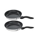Pfannenset im XXXLutz Prospekt PFANNENSET Stream Ceramic Edelstahl 2-teilig von Henckels by ZWILLING im aktuellen XXXLutz Prospekt für 49,99 €