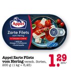 Zarte Filets vom Hering Angebote von Appel bei E center Karlsruhe für 1,29 €