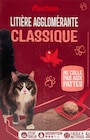 LITIÈRE AGGLOMÉRANTE CLASSIQUE AUCHAN - AUCHAN dans le catalogue Auchan Hypermarché