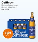 Bier Angebote von Oettinger bei Trink und Spare Iserlohn für 9,99 €