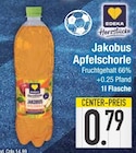 Jakobus Apfelschorle im EDEKA Prospekt Jakobus Apfelschorle von EDEKA Herzstück im aktuellen EDEKA Prospekt für 0,79 €