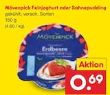 Feinjoghurt oder Sahnepudding von Mövenpick für 0,69 € bei Netto Marken-Discount im Angebot Feinjoghurt oder Sahnepudding von Mövenpick im aktuellen Netto Marken-Discount Prospekt