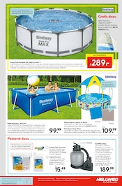 Pool Set Angebote im Prospekt "Die Profi-Baumärkte" von Hellweg auf Seite 21