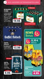 Bier Angebot im aktuellen REWE Prospekt auf Seite 20