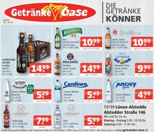 Bier im Getränke Oase Prospekt "Aktuelle Angebote" mit 1 Seiten (Lünen)