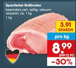 Aktuelle Braten Angebote bei Netto Marken-Discount in Bottrop Aktuelles Spanferkel-Rollbraten Angebot bei Netto Marken-Discount in Bottrop ab 8,99 €