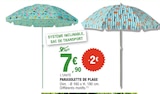 Promo Parasolette de plage à 7,90 € dans le catalogue E.Leclerc à Metz