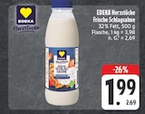 Aktuelles Frische Schlagsahne Angebot bei E center in Jena ab 1,99 €