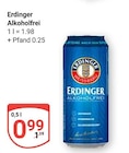 Alkoholfrei Angebote von Erdinger bei GLOBUS Wolfenbüttel für 0,99 €