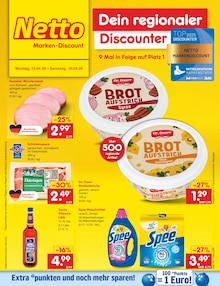 Waschmittel im Netto Marken-Discount Prospekt "Aktuelle Angebote" mit 71 Seiten (Rostock)