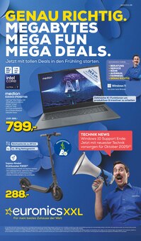 EURONICS Prospekt GENAU RICHTIG. mit  Seiten in Düren und Umgebung