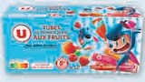 Tubes de fromage blanc aux fruits - U à 1,88 € dans le catalogue U Express