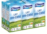 Lait UHT demi-écrémé briques - PÂTURAGES en promo chez Intermarché Reims à 4,20 €