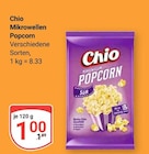 Mikrowellen Popcorn im Angebot bei GLOBUS in Rostock Mikrowellen Popcorn Angebote von Chio bei GLOBUS Rostock für 1,00 €