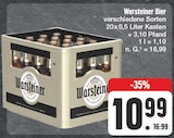 Warsteiner Bier im Angebot bei EDEKA in Chemnitz Warsteiner Bier Angebote von Warsteiner bei EDEKA Chemnitz für 10,99 €