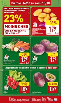 Promotion Potée dans le prospectus Aldi, valable du 14/10/2025 au 20/10/2025 Promo Potée dans le catalogue Aldi du moment à la page 3