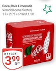 Aktuelle Coca Cola Angebote bei GLOBUS in Neustadt (Weinstraße) Aktuelles Limonade Angebot bei GLOBUS in Neustadt (Weinstraße) ab 3,99 €