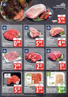 Schweinefleisch im EDEKA Prospekt "Top Angebote" mit 20 Seiten (Rostock)