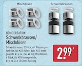 Schwenkbrausen von Home Creation im aktuellen ALDI Nord Prospekt