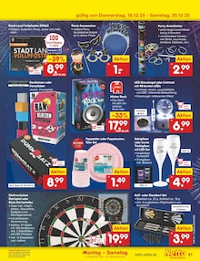 Dartscheibe im aktuellen Netto Marken-Discount Prospekt (Osnabrück) Dartscheibe im Netto Marken-Discount Prospekt "Aktuelle Angebote" mit 64 Seiten (Osnabrück)