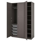 Kleiderschrank dunkelgrau/dunkelgrau 150x60x236 cm im IKEA Prospekt zum Preis von 560,00 €