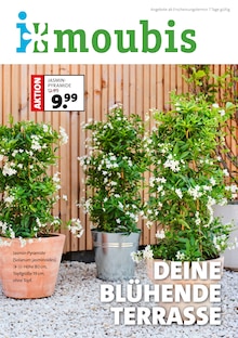 Aktueller Moubis Pflanzenhof Prospekt "DEINE BLÜHENDE TERRASSE" Seite 1 von 8 Seiten für Billerbeck