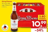 König Pilsener im Angebot bei Netto Marken-Discount in Dorsten König Pilsener Angebote bei Netto Marken-Discount Dorsten für 10,99 €