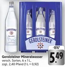Mineralwasser Angebote von Gerolsteiner bei EDEKA Lahr für 5,49 €