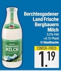 Frische Bergbauern Milch von Berchtesgadener Land im aktuellen EDEKA Prospekt für 1,19 €