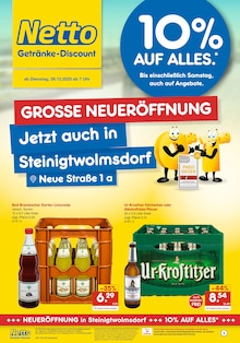 Netto Marken-Discount Prospekt "DER ORT, AN DEM DU IMMER AUSGEZEICHNETE PREISE FINDEST." mit  Seiten (Sohland (Spree))
