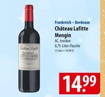 Château Lafitte Mengin Angebote bei famila Nordost Celle für 14,99 €