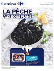 Prospectus Carrefour à Dammarie-les-Lys, "LA PÊCHE AUX BONS PLANS", 7 pages de promos valables du 19/11/2024 au 23/11/2024