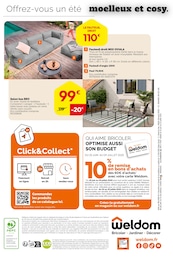 Offre Fauteuil dans le catalogue Weldom du moment à la page 12