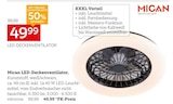 Aktuelle Ventilator Angebote bei XXXLutz Möbelhäuser in Hagen (Stadt der FernUniversität) Aktuelles Mican LED-Deckenventilator Angebot bei XXXLutz Möbelhäuser in Hagen (Stadt der FernUniversität) ab 49,99 €