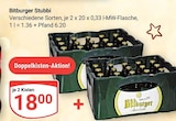 Stubbi Angebote von Bitburger bei GLOBUS Trier für 18,00 €