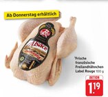 Frische französische Freilandhähnchen Label Rouge Angebote bei E center Göppingen für 1,19 €