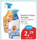 Badreiniger von Meister Proper für 2,29 € bei budni im Angebot Badreiniger von Meister Proper im aktuellen budni Prospekt