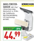 AKKU-FENSTER-SAUGER WV 1 Plus im Angebot bei Marktkauf in Erkrath AKKU-FENSTER-SAUGER WV 1 Plus Angebote von KÄRCHER bei Marktkauf Erkrath für 44,99 €
