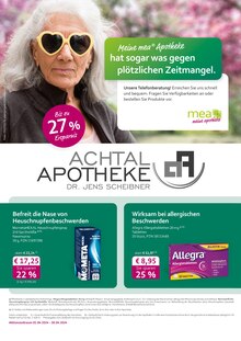 mea - meine apotheke Prospekt Unsere April-Angebote mit  Seiten in Baienfurt und Umgebung