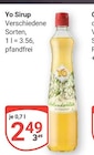 Aktuelle Saft Angebote bei GLOBUS in Trier Aktuelles Sirup Angebot bei GLOBUS in Trier ab 2,49 €