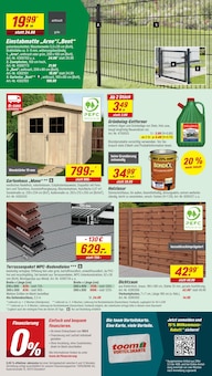 Zaun Sichtschutz Angebot im toom Baumarkt Prospekt, gültig von 30.05.2026 bis 05.06.2026 Zaun Sichtschutz Angebot im aktuellen toom Baumarkt Prospekt auf Seite 11