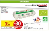 10 Œufs Frais Bio Volaé - Intermarché en promo chez Intermarché Hyper 10 Œufs Frais Bio Volaé - Intermarché dans le catalogue Intermarché Hyper