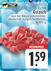 Zartes Gulasch bei E center im Neuwied Prospekt für 1,59 €