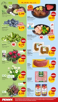 Fleisch im aktuellen Penny Prospekt (Potsdam) Fleisch im Penny Prospekt "Wer gĂĽnstig will, muss Penny." mit 45 Seiten (Potsdam)