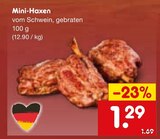 Netto Marken-Discount - Mini-Haxen Angebot im Prospekt Mini-Haxen bei Netto Marken-Discount im Prospekt "" für 1,29 €