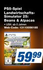 Spiel Landwirtschafts-Simulator 25: Beans & Alpacas im Angebot bei expert in Tübingen Spiel Landwirtschafts-Simulator 25: Beans & Alpacas Angebote von PS5 bei expert Tübingen für 59,99 €