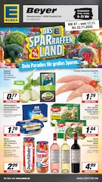 Supermarkt Prospekt von EDEKA Hünxe EDEKA Prospekt: "Aktuelle Angebote", 17 Seiten, 17.11.2025 - 22.11.2025